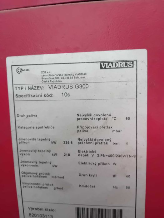 Demontez centrala termica Viadrus