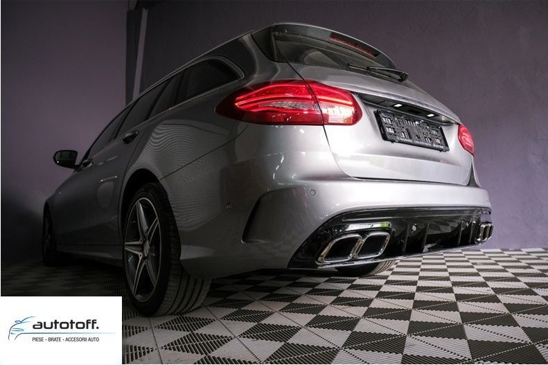 Difuzor bara spate Mercdedes W205 A205 C-Class (14-20) model C63 S AMG