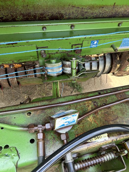 Presa Krone 155 plasa/ sfoara( balotiera )