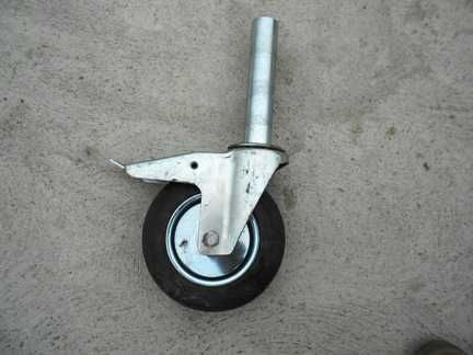 Roata schela simpla sau cu sistem de franare, roti schele metalice