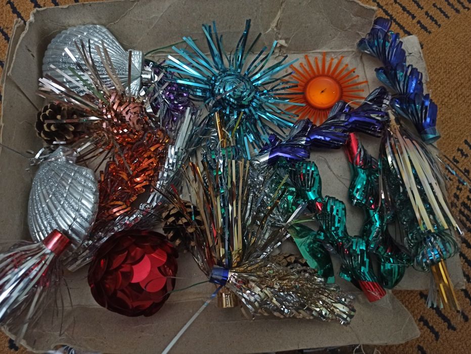 Новогодние советские игрушки