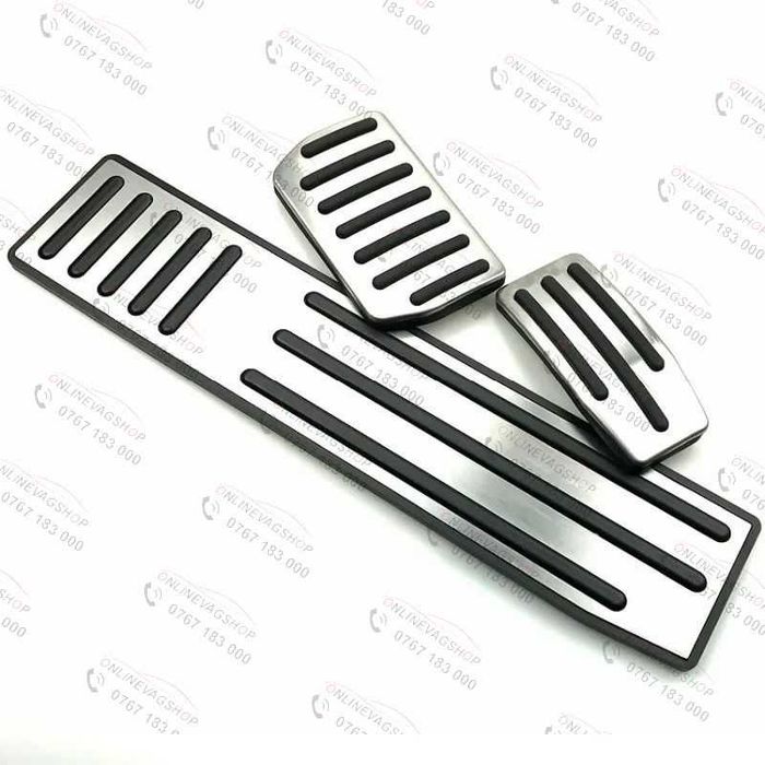 Ornamente inox pedale Tesla Model S, Model X an fabricatie 2012 - 2021