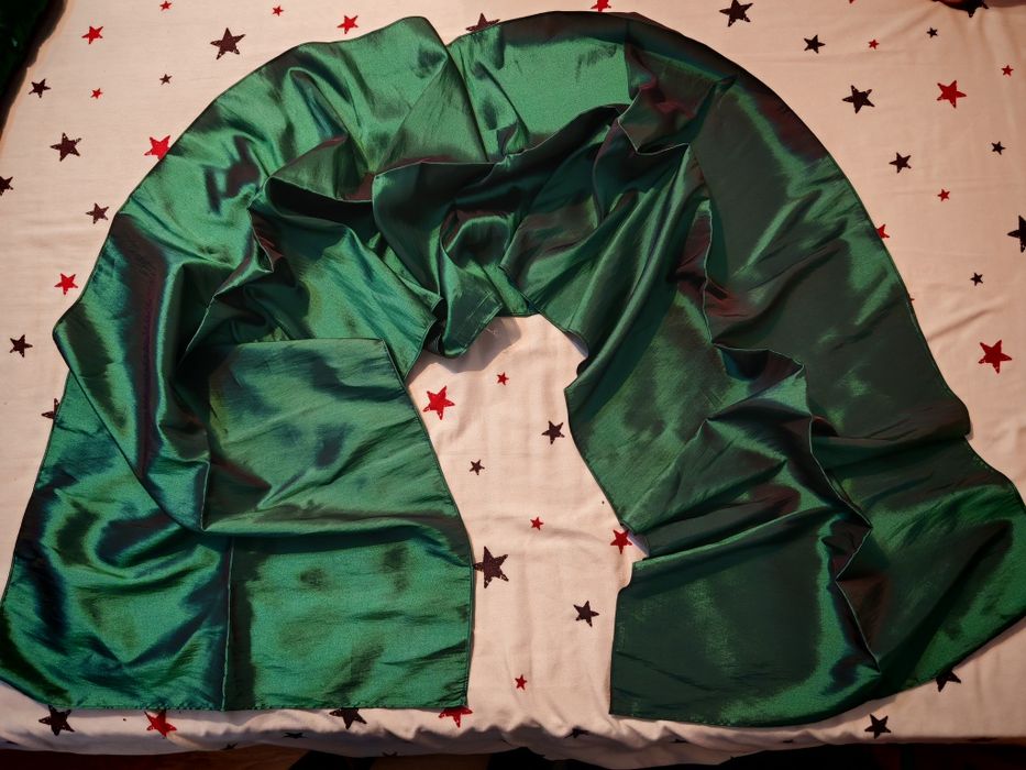 Rochie eleganta, verde smarald, tip sirena