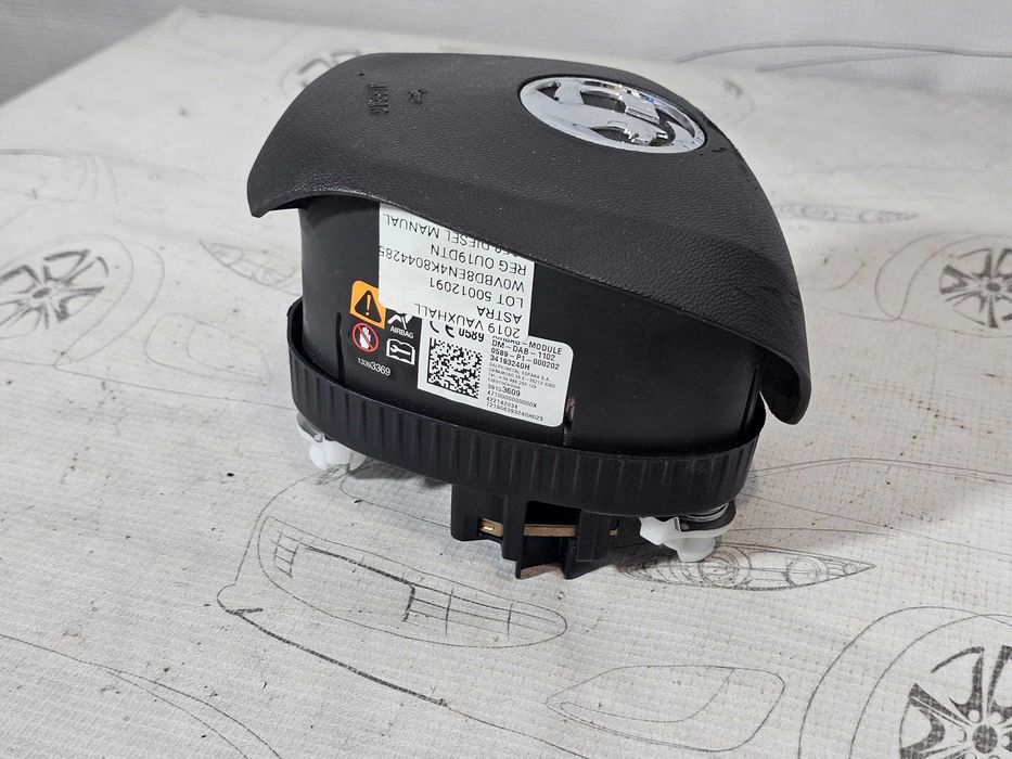 Airbag volan șofer Opel / Vauxhall Astra K 2015-2021 2019 1.6 CDTi / Diesel Cod OEM: 39153609, 422142034 (5G3)