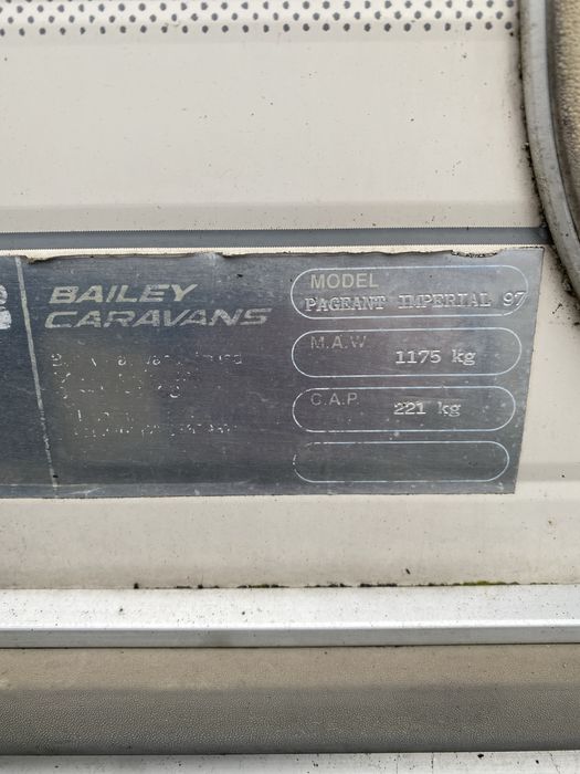 Vand rulota Bailey Pageant Imperial