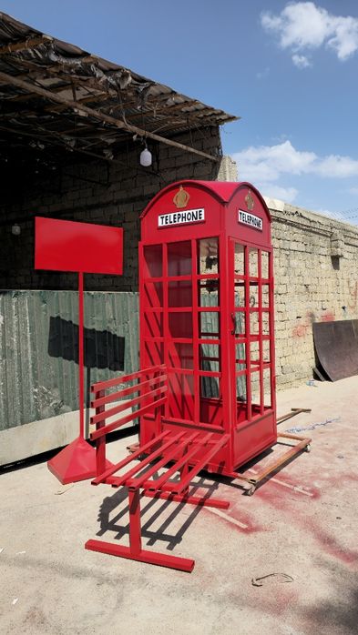 Telephone dekor budka  sotiladi
