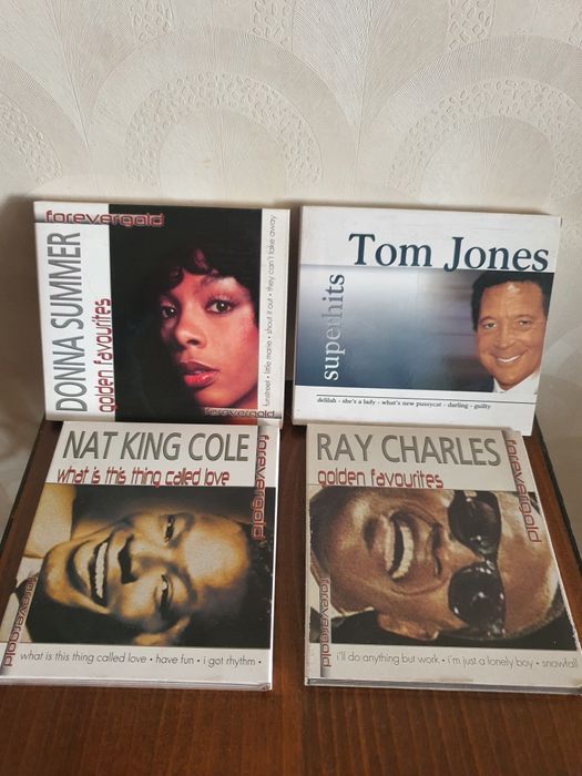 Colectie de Muzica JAZZ pe DVD , Tom Jones Ray Charles , Nat King Cole,  Gold JAZZ