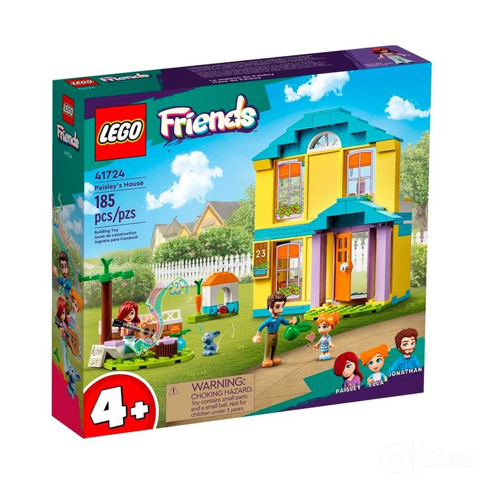 Конструктор LEGO Friends 41724 Дом Пейсли, 185 деталей