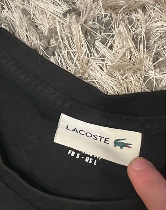 Tricou Lacoste negru