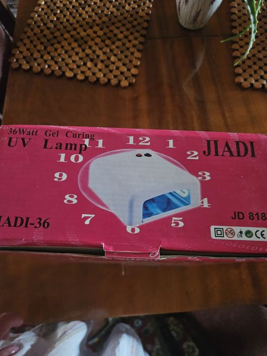 Нова UV лампа за изпичане на гел лак JIADI 36W (Модел JD 818)