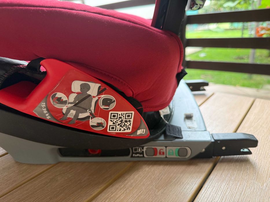 Scaun auto copii Chicco Oasys 2-3 (15-36 kg) Roșu, reglabil