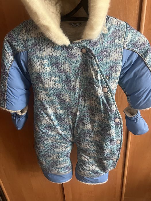 Детский зимний комбинезон