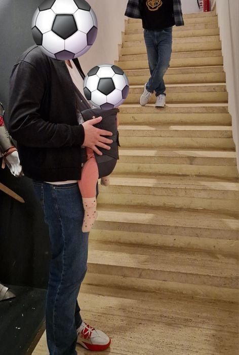 Marsupi Bio, ergonomic, XXL , 100% bumbac, stare excelentă