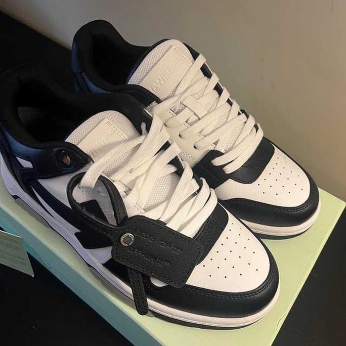 #SUMMER SALE# OFF-White Out Of Office PANDA Black White Negru Alb - Verificare Colet -