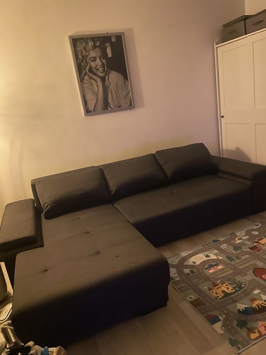 Coltar cu lada de depozitare