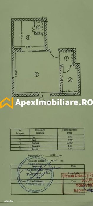 Garsoniera de vanzare Baneasa Bucuresti | ApexImobiliare.ro