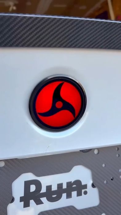 Emblema LED Smart BMW - Ecran IPS Personalizabil prin Aplicatie 82mm