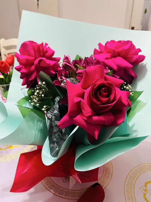 Цветок свежий…..