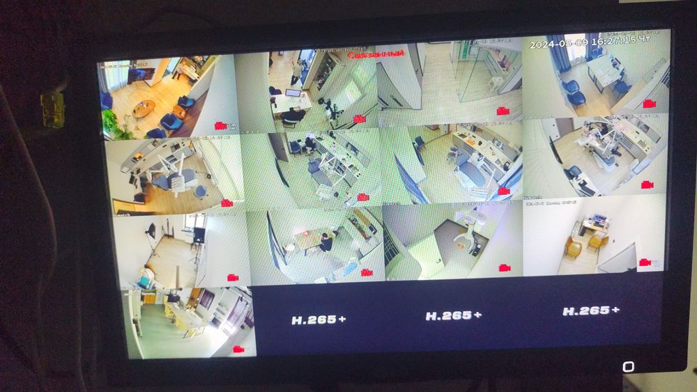 Установка Видеонаблюдения