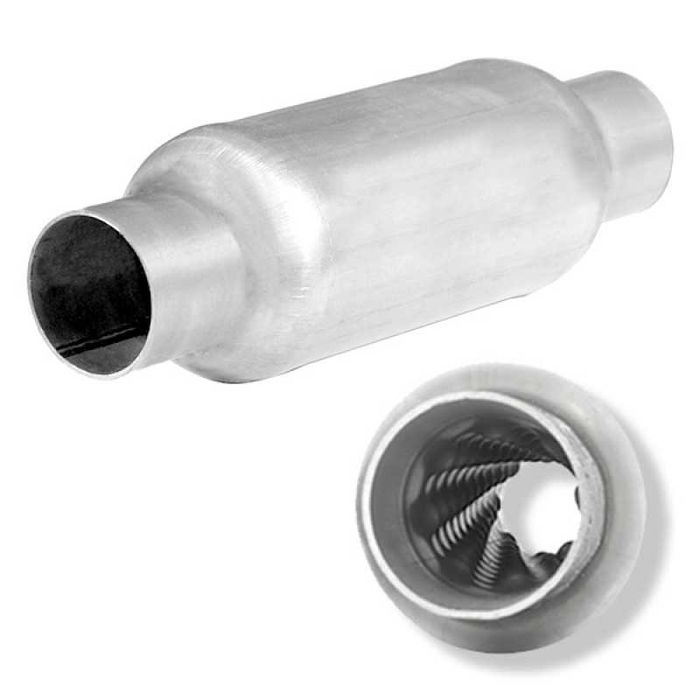 Стронгер прямоточный с «жабрами»(Углеродистая сталь)