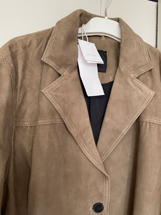 Яке Zara, естествен велур. размер М