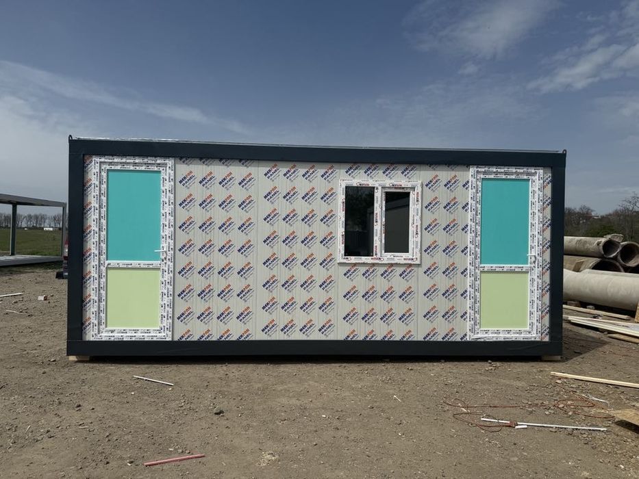 Container modular  Container pentru santier  container tip showroom