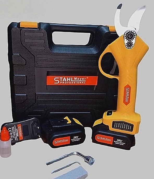 Акумулаторна Лозарска Ножица STAHL MAYER 36V 2x 8Ah