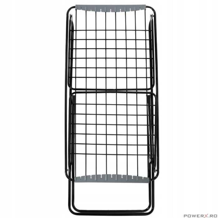 Uscator vertical pentru rufe, 178 x 55 x 106 cm, negru, model 203,