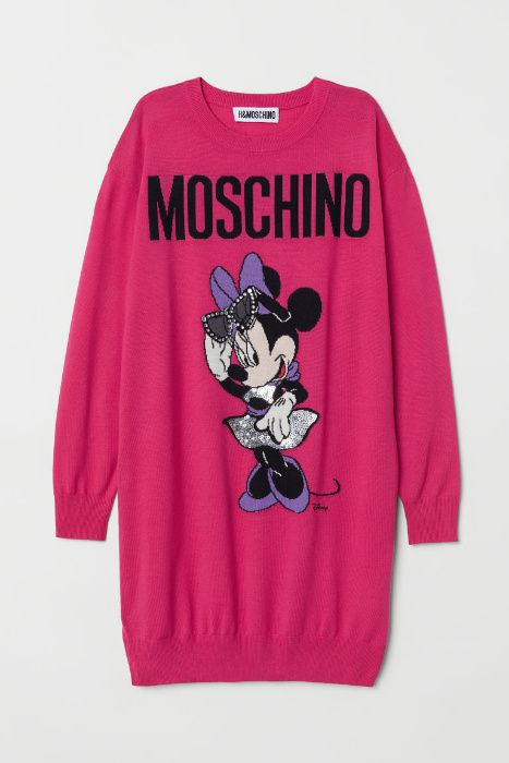 Rochie - pulover Moschino x hm, xs