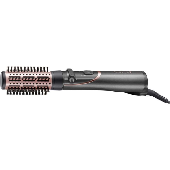Perie rotativa cu aer cald Curl & Straight Remington Confidence AS8606, 800W, 2 trepte de temperatura/viteza - Remington