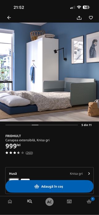 Canapea Ikea 2 locuri