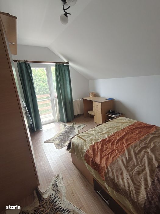 Casa singur in curte in Tocile, Sadu P+M, mobilata si utilata