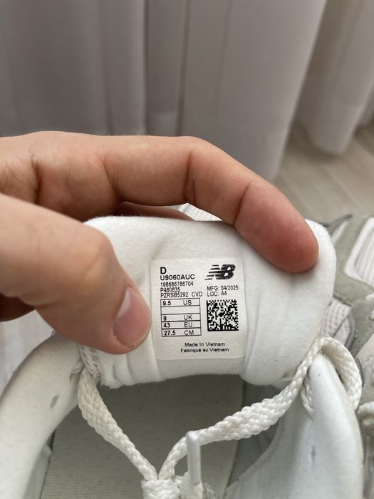 New balance 9060 размер 43