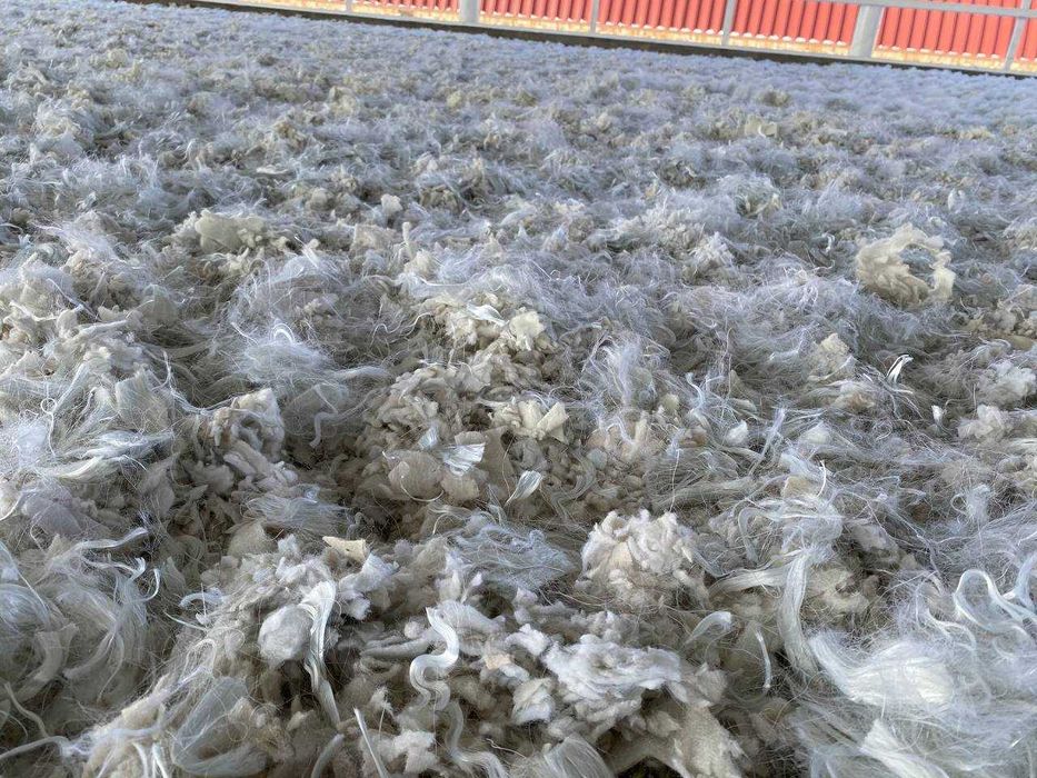 Otxonalar uchun maydalangan geotekstil/Рубленый геотекстиль