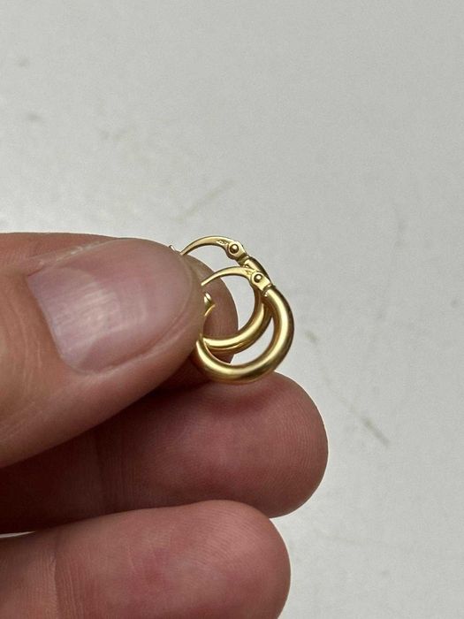 CERCEI AUR 18K - Rotunzi - Mici - Pt. Copii - Made in Italy !