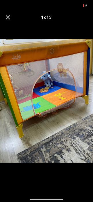 Кошара за игра цветна и запазена