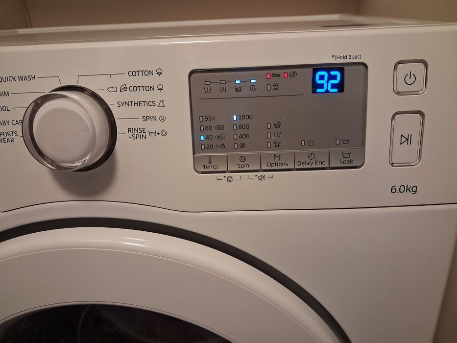Пералня Samsung EcoBubble, Slim, 6 кг.