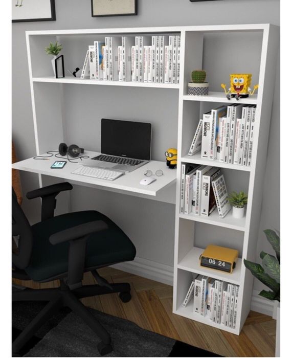 Стол письменный белый