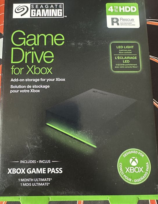 Hdd xbox seagate 4tb
