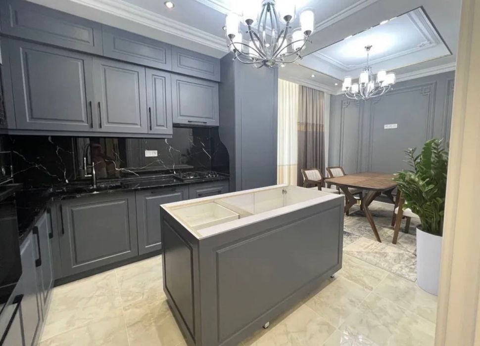 м.Ойбек 3 комнт г Аренда новая квартира в новостройке