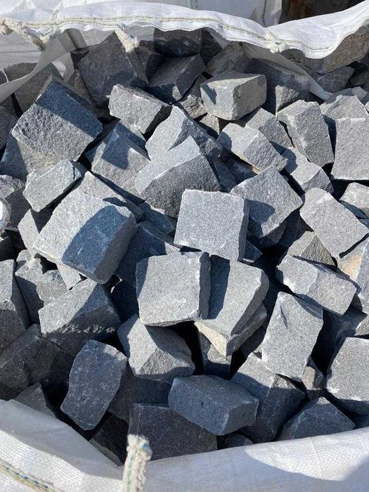 Piatra cubica andezit 10x10x10 / 10x10x5 +alte dimensiuni+bordura