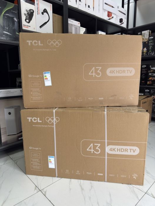 Телевизор тсл 55 4к QLED Mini LED бесплатная доставка по городу