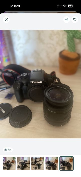 фотоапарат canon 1100D