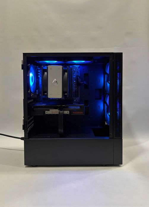 Геймърски компютър AMD Ryzen 7 8700F, RX 9060 XT 16GB, 16GB ram