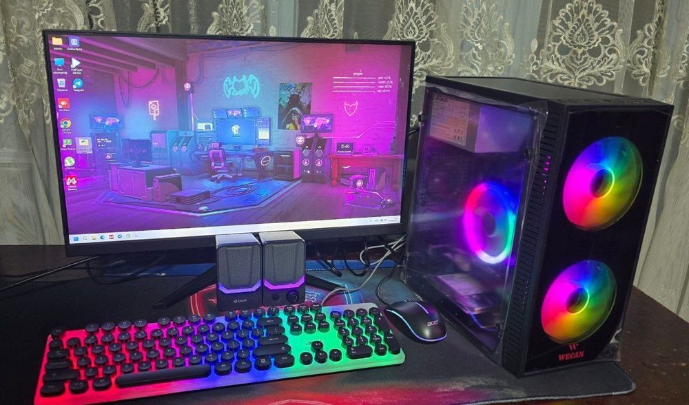 Игравой компьютерный кейс