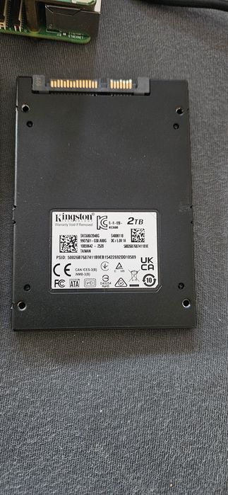 Raspberry 5 + hat + 2 ssd (2tb)