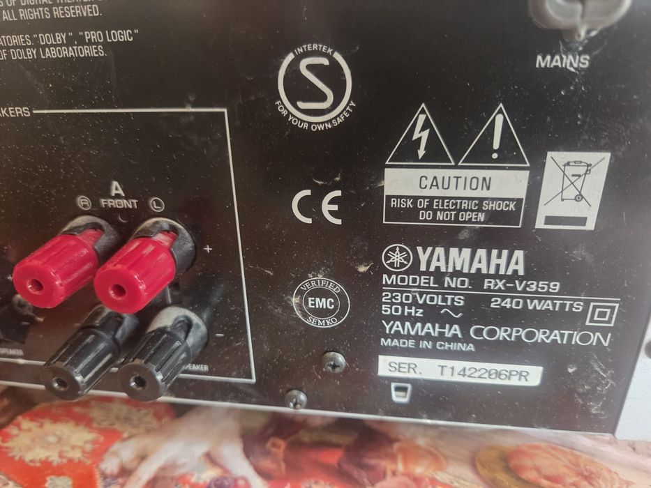 Receiver AV yamaha 5.1