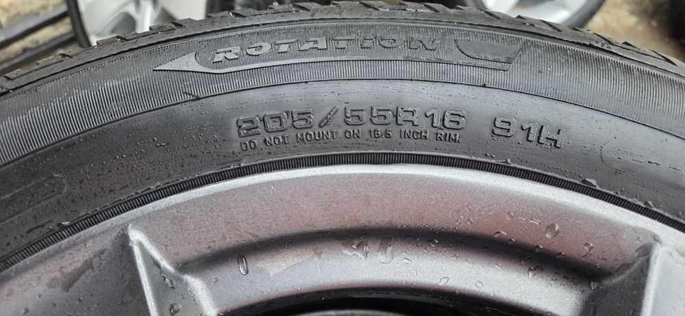 DEZENT джанти със гуми 205/55/16  6,5J. ET40  5×114,3. DOT 2617