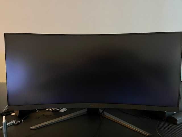 Монитор 34'' AOC CU34G4, WLED, FAST VA, 3440 x 1440, 180hz в ГАРАНЦИЯ!