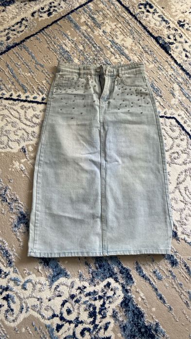 Одежда джинсовая юбка